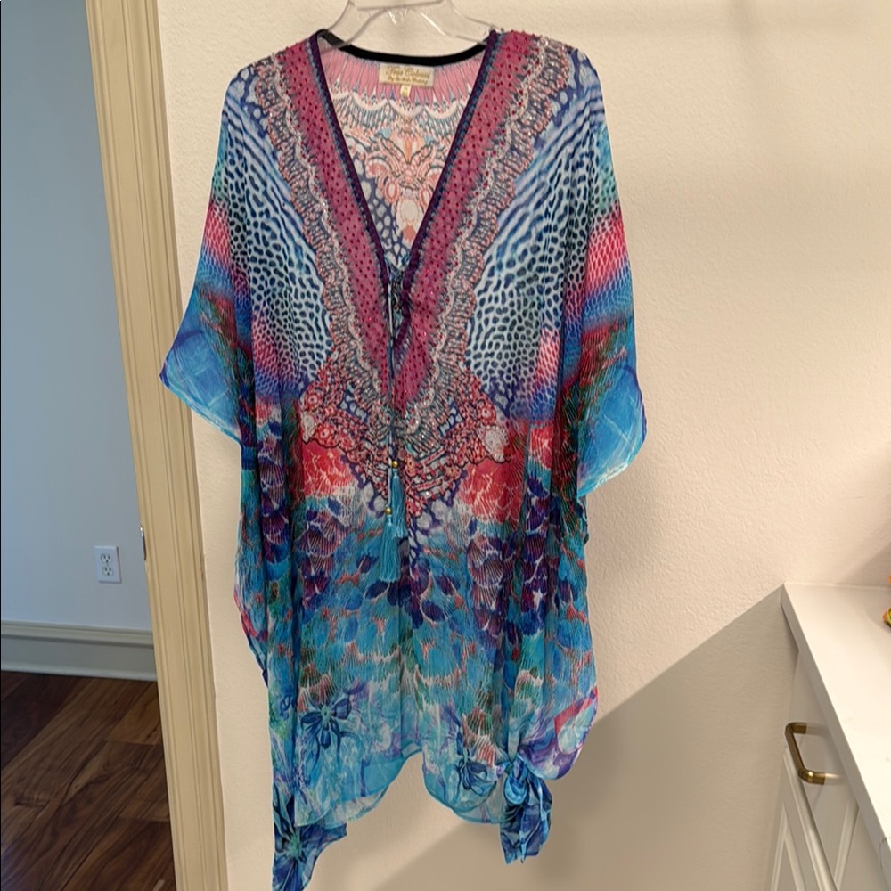 Colorful Women's Swim Coverup